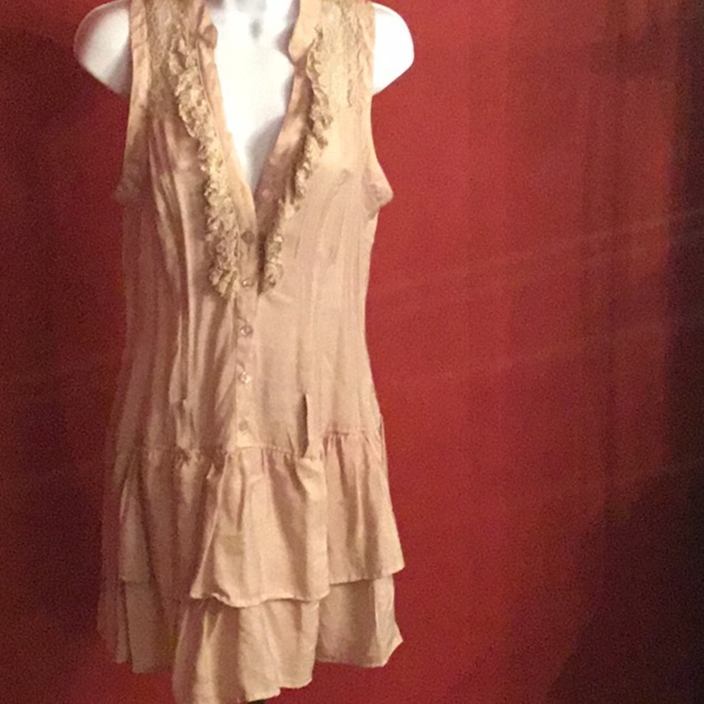 NWT Lace long Shirt